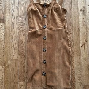 No Boundaries Mustard Yellow Dress